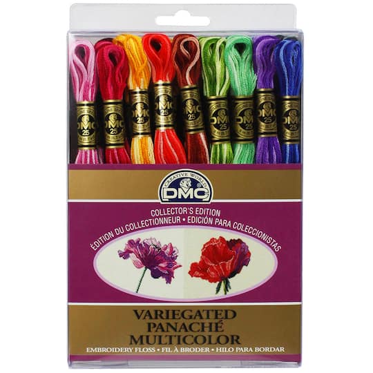 12 Packs: 36 ct. (432 total) DMC® Variegated Embroidery Floss